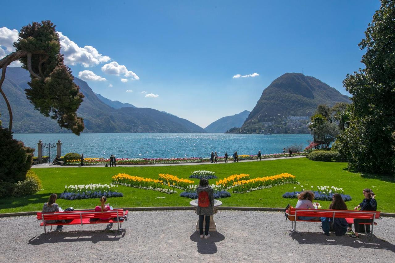 Lugano Lake View Apartamento Exterior foto