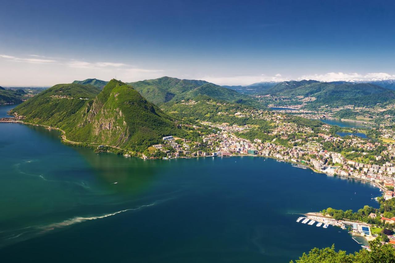 Lugano Lake View Apartamento Exterior foto