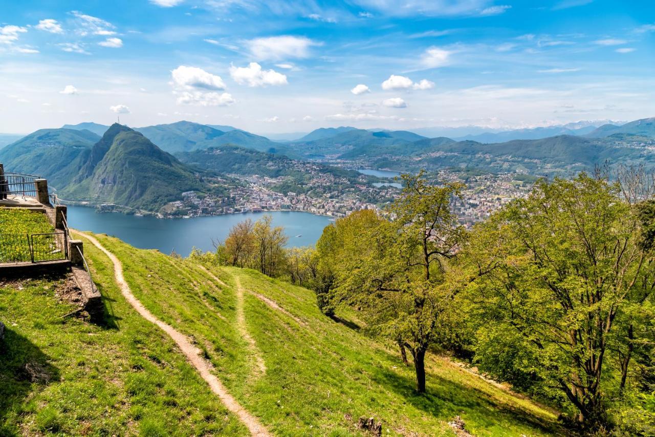 Lugano Lake View Apartamento Exterior foto